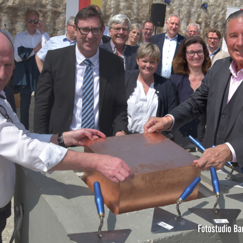 Grundsteinlegung Neubau AFG